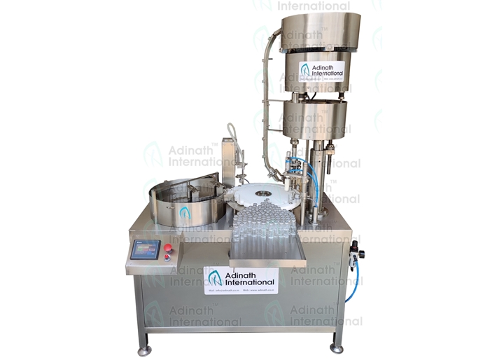 Vial Filling Stoppering Capping Machine Adinath International