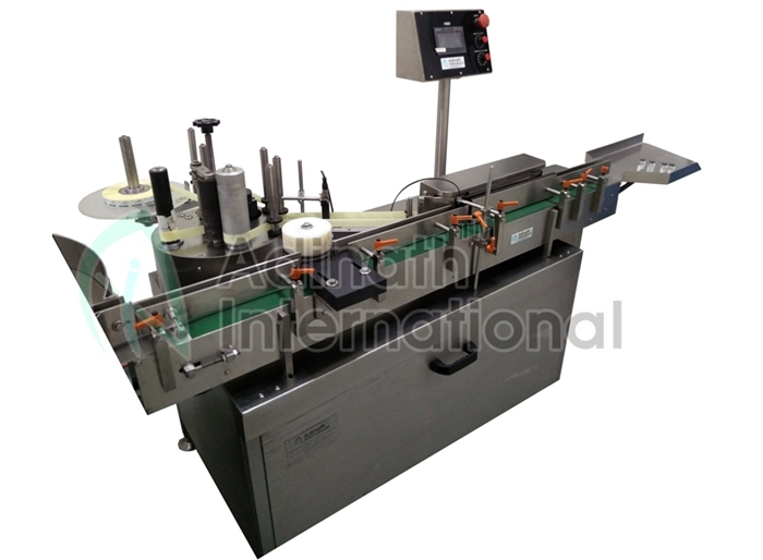 Automatic Carton-Pouch Sticker Labeling Machine - Automatic Pouch ...
