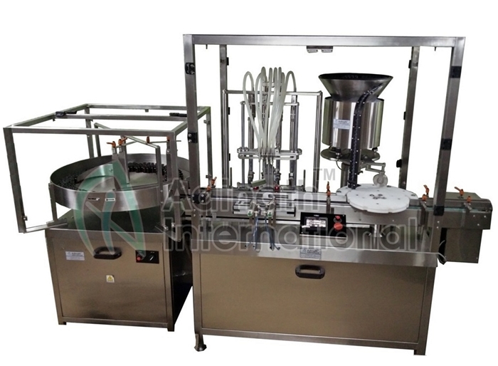 Manufacturers of Vial Filling Stoppering and Sealing Machine