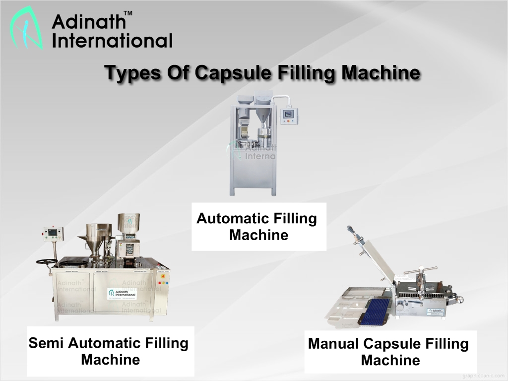 Types of Capsule Filling Machine