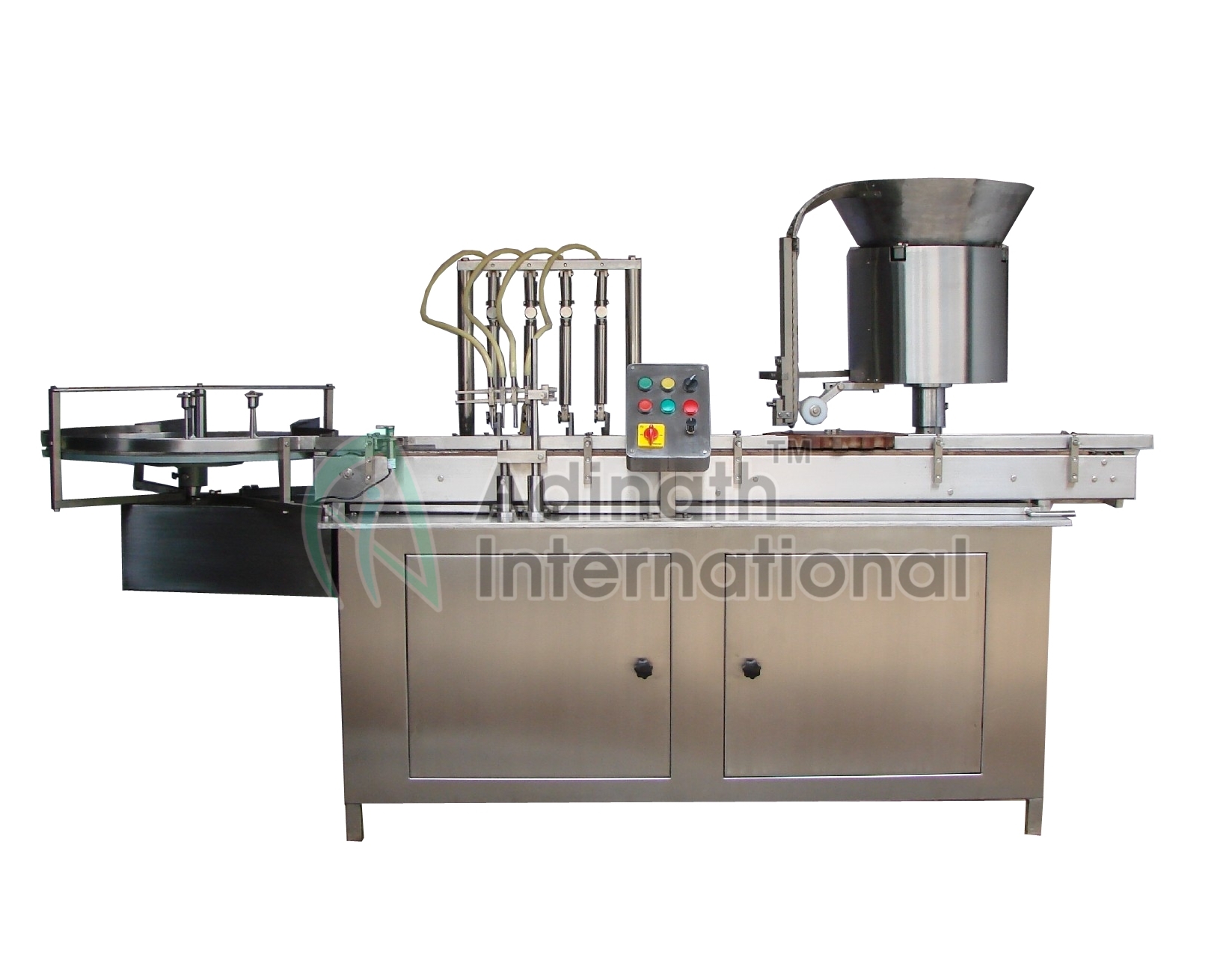 Injectable Liquid Filling and Stoppering Machine