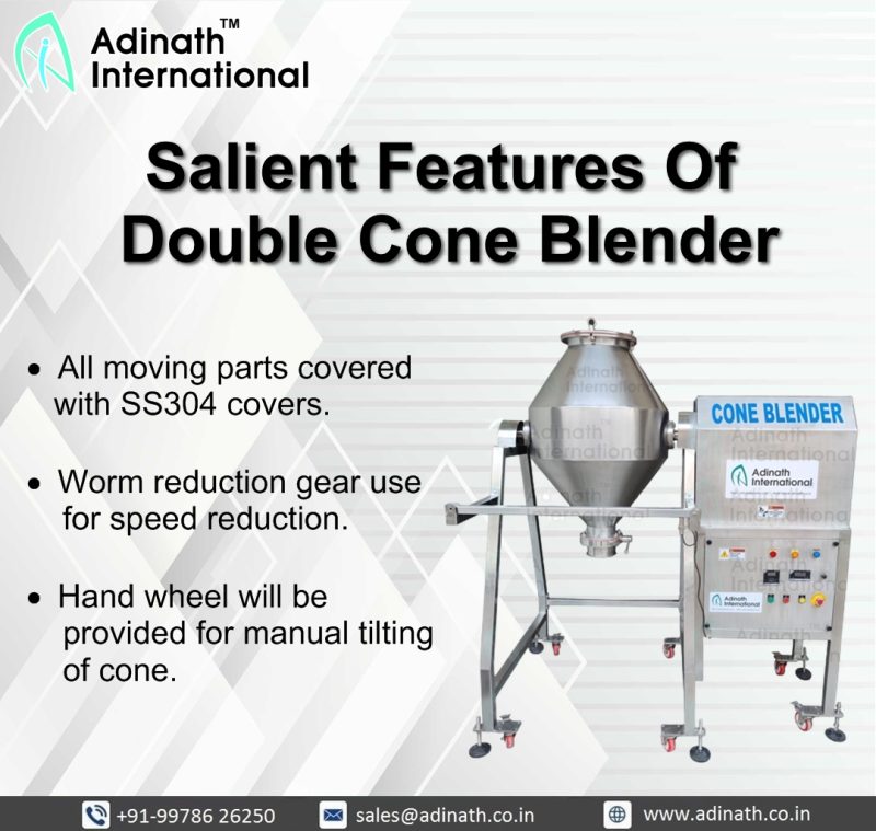 Types of Blenders Ribbon Blender, Octagonal, V Cone Blender and