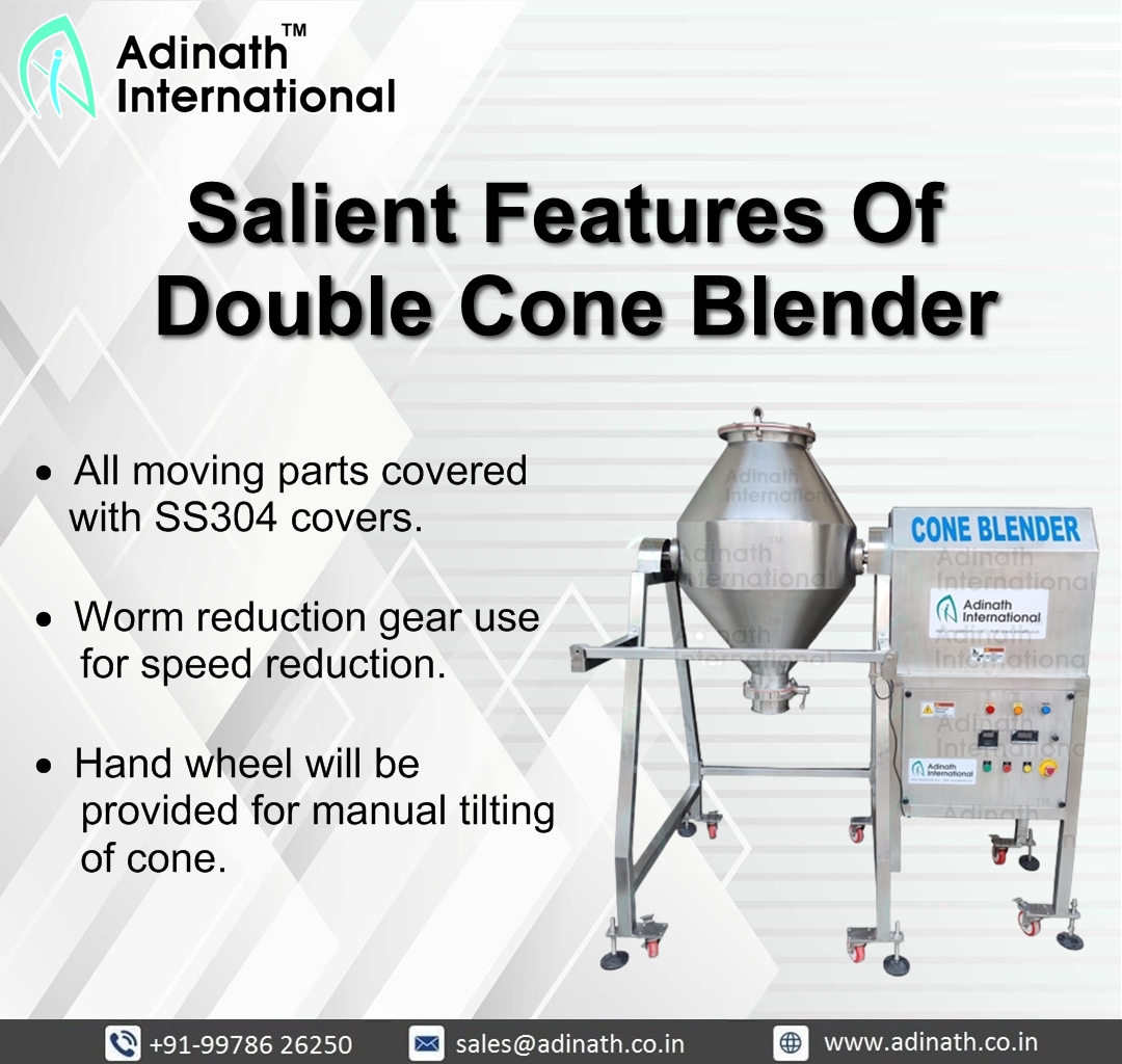 Double Cone Blender Mixer