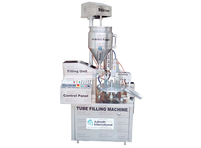 Semi Automatic Plastic Tube Filling Machine