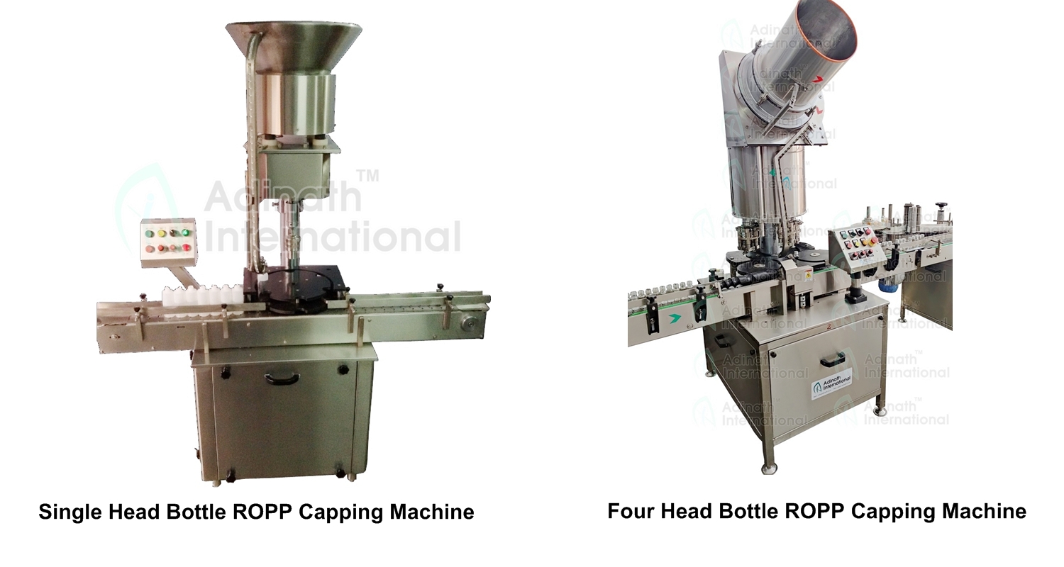 Single and Four Head Bottle ROPP Capping Machine