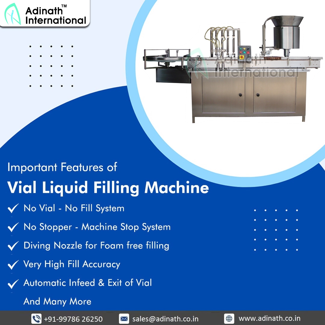 Vial Liquid Filling Machine