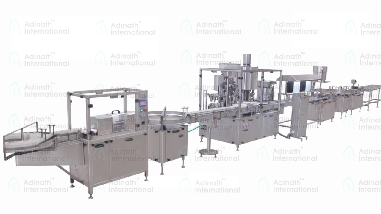 Dry Syrup Powder Filling Line