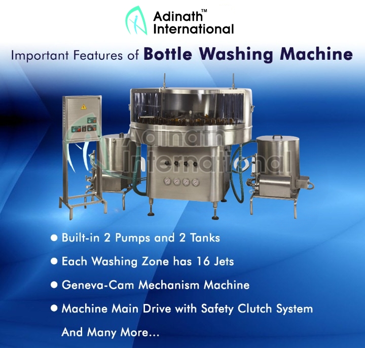 Important Features of Bottle Washing Machine