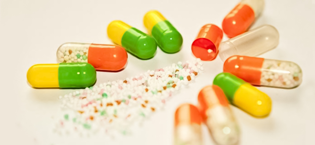 Granules which you can use to make tablets or capsules