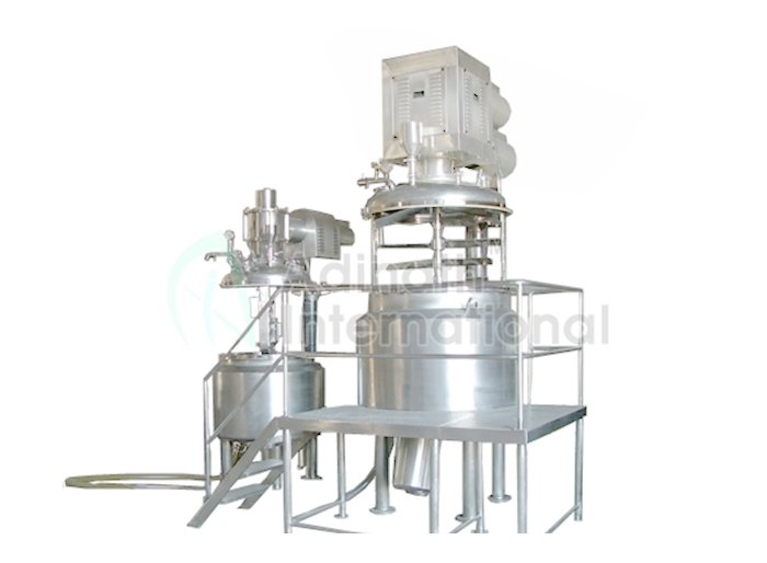 Heavy Duty Toothpaste Mixer - Contra Rotary Mixing Vessel, Toothpaste ...