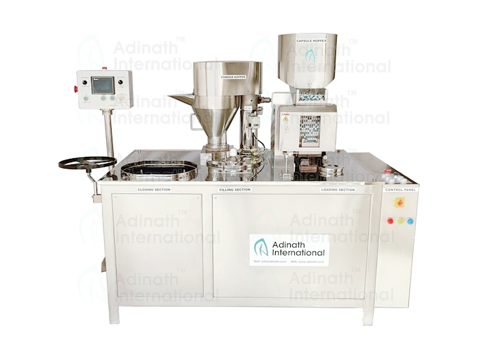 Single Loader Semi Automatic Capsule Filling Machine