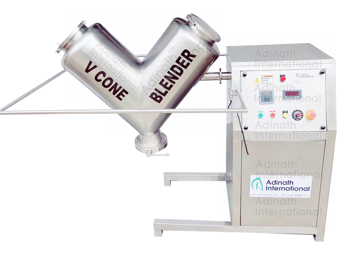 V Cone Blender R&D Model V Cone R&D Lab Model Blender, Lab Scale V Mixer, Small V Cone Blender