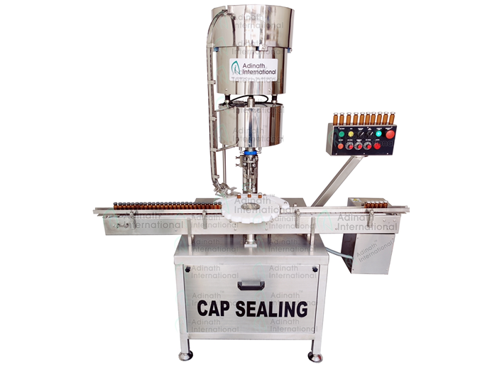 Automatic Single Head Vial Cap Sealing Machine