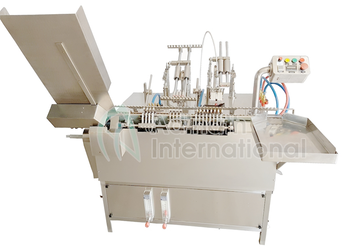 Closed Ampoule Filling and Sealing Machine