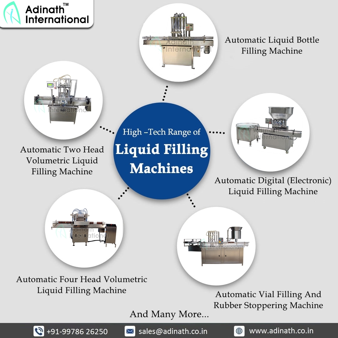 Different Types of Filling Machines