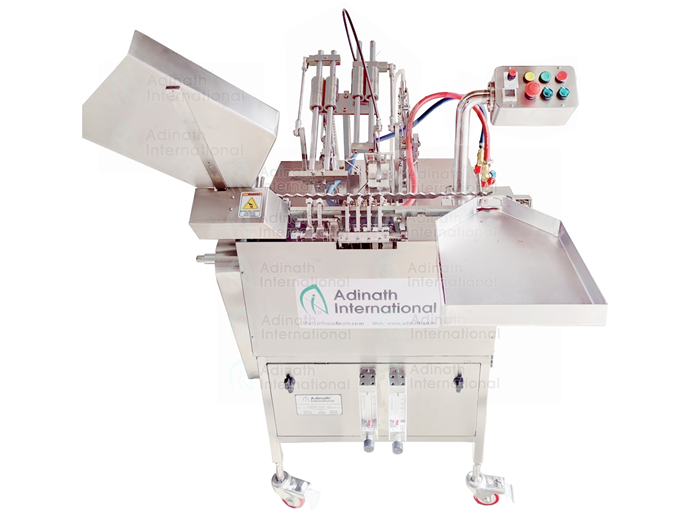 Two Head Ampoule Filling and Sealing Machine